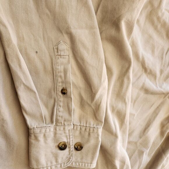 Schmidt Shirt Men XL Button Down Workwear Chore Utility Outdoors Rugged Gorpcore - Picture 8 of 12